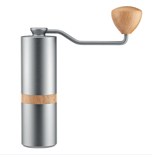 hand shaking coffee bean grinder bean bin large capacity 30g N gear grinding control coffee powder specifications sharp pure steel core 38mm taper kni