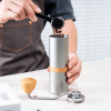 hand shaking coffee bean grinder bean bin large capacity 30g N gear grinding control coffee powder specifications sharp pure steel core 38mm taper kni