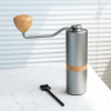 hand shaking coffee bean grinder bean bin large capacity 30g N gear grinding control coffee powder specifications sharp pure steel core 38mm taper kni