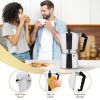 RAINBEAN Stovetop Espresso Maker 180ml For 3 Cups Espresso, Italian Moka Pot Coffee Maker, For Coffee Latte Mocha Cappuccino Macchiato Cuban Cafe Make